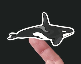 Orca Pacific Northwest Sticker - Waterproof, 3" Wide - Ideal for Water Bottle, Laptop, Phone, Helmet, Notebook, Planner