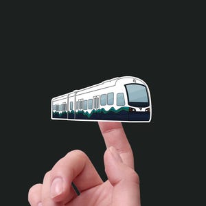 Sound Transit Light Rail Link - Waterproof Vinyl Sticker