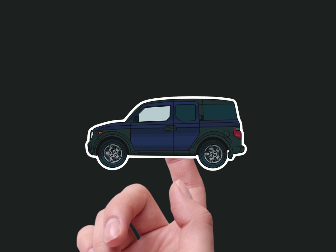 Honda Element - Waterproof Vinyl Sticker - Etsy