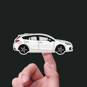 Subaru Impreza Adventure Car Sticker - Waterproof, 3&quot; Wide - Ideal for Water Bottle, Laptop, Phone, Helmet, Notebook, Planner