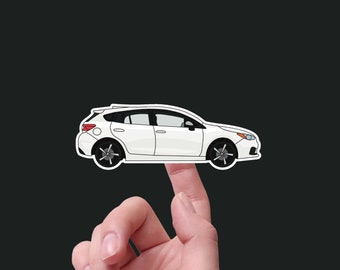 Subaru Impreza - Waterproof Vinyl Sticker