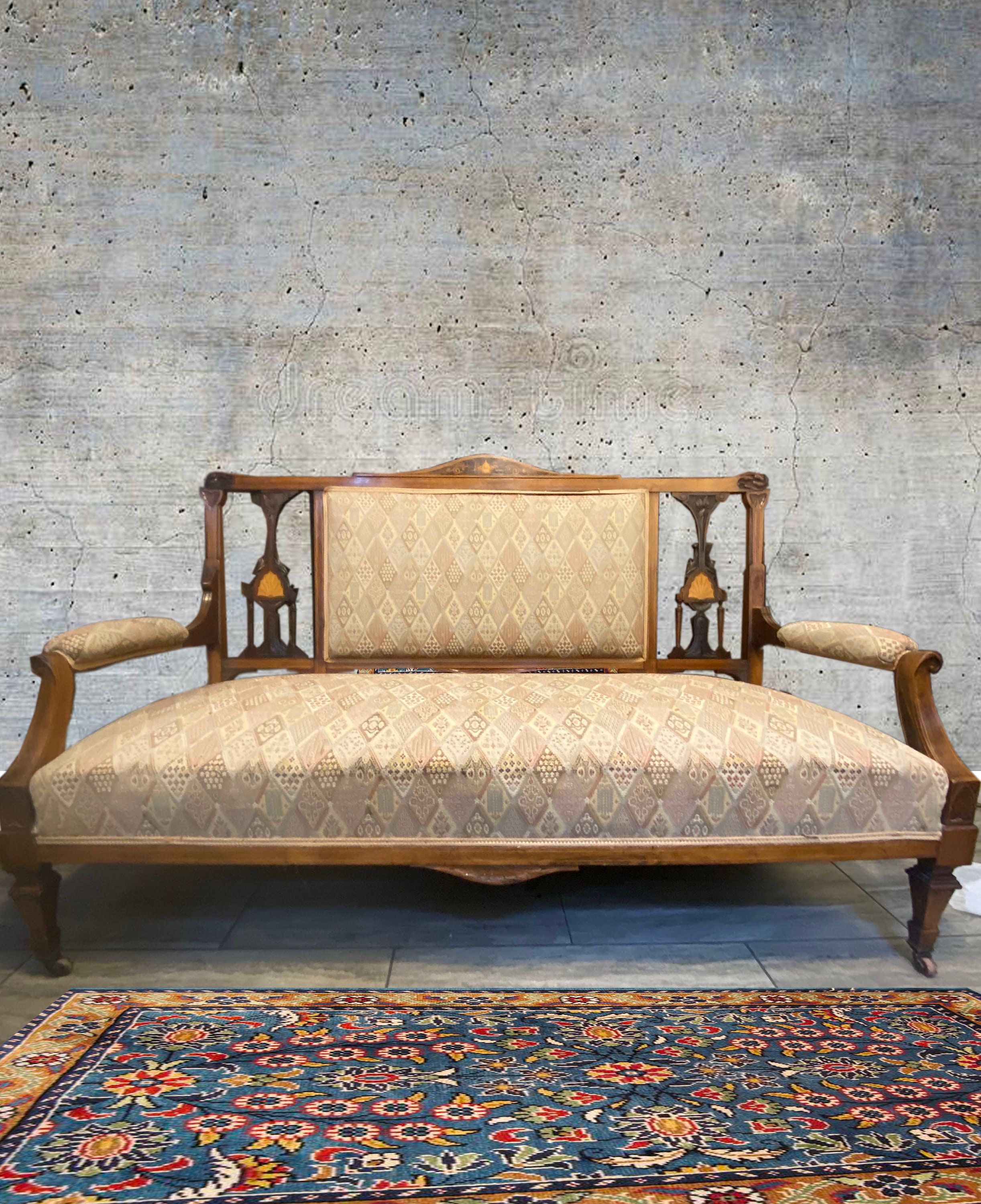 Antique Loveseat Etsy UK