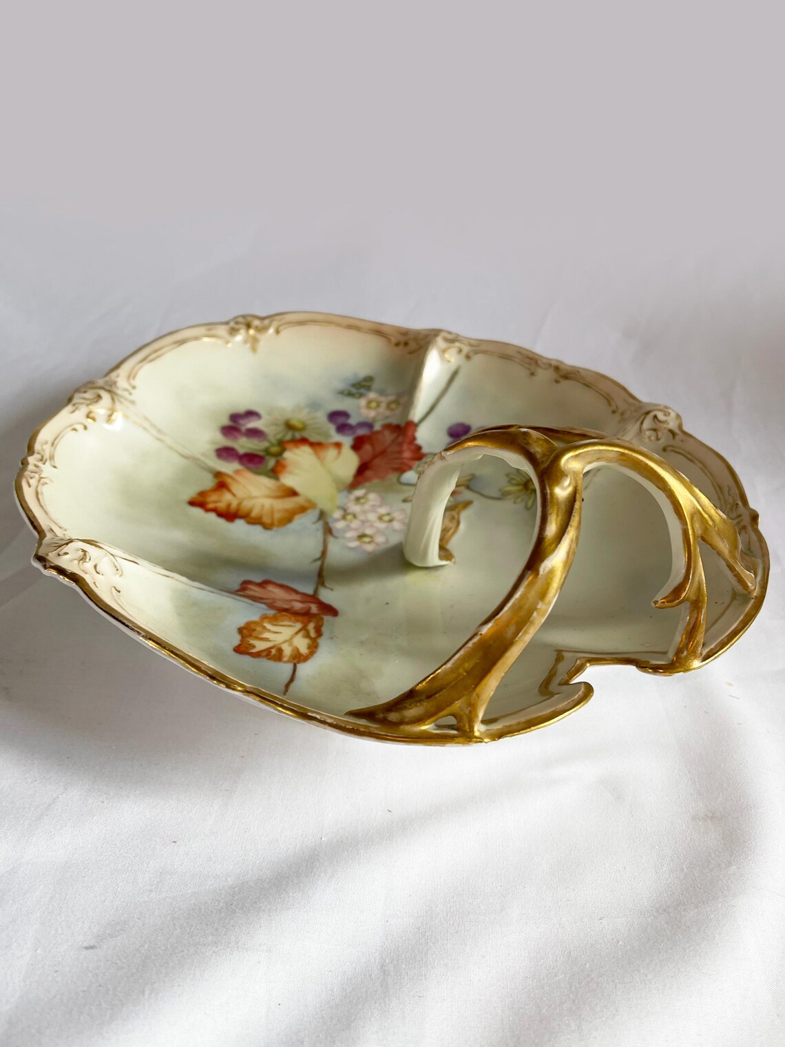 Turn of the Century 1905 Edwardian Handpainted Porcelain Platter ...