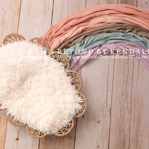 Muted Rainbow Newborn Digital Backdrop (2) | Newborn rainbow Digital Background, Rainbow baby Newborn Backdrop, pastel digital background
