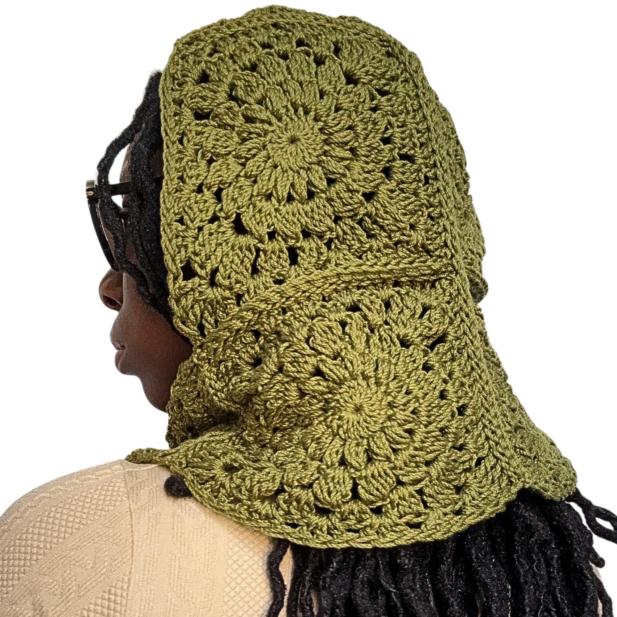 30 Ski Mask Crochet Patterns for Winter Warmth, Costume Play, and Statement Style 26 Sunburst Hood Balaclava Crochet Pattern