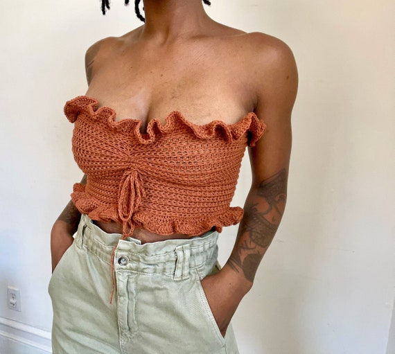 ruffle bandeau