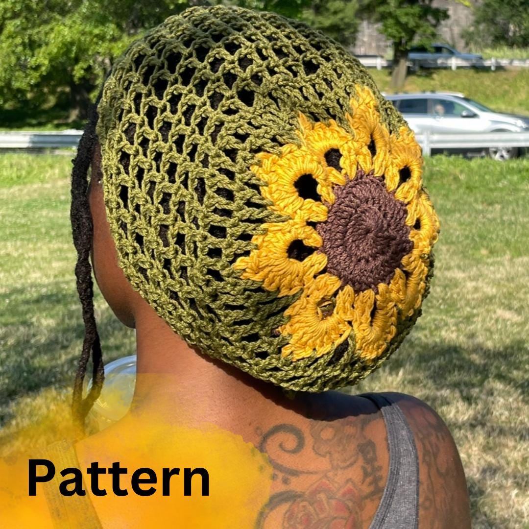 Loc Pattern Design Crochet Loc Tam Pattern | Beginner Friendly | Protective Style Hat ...
