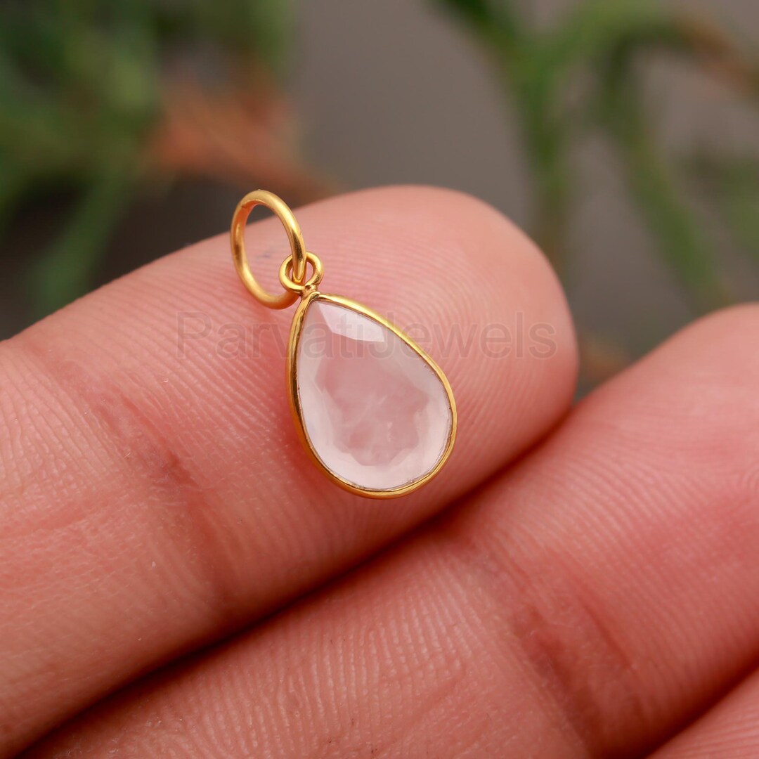 Wolff Jewelry Rose Quartz Charm