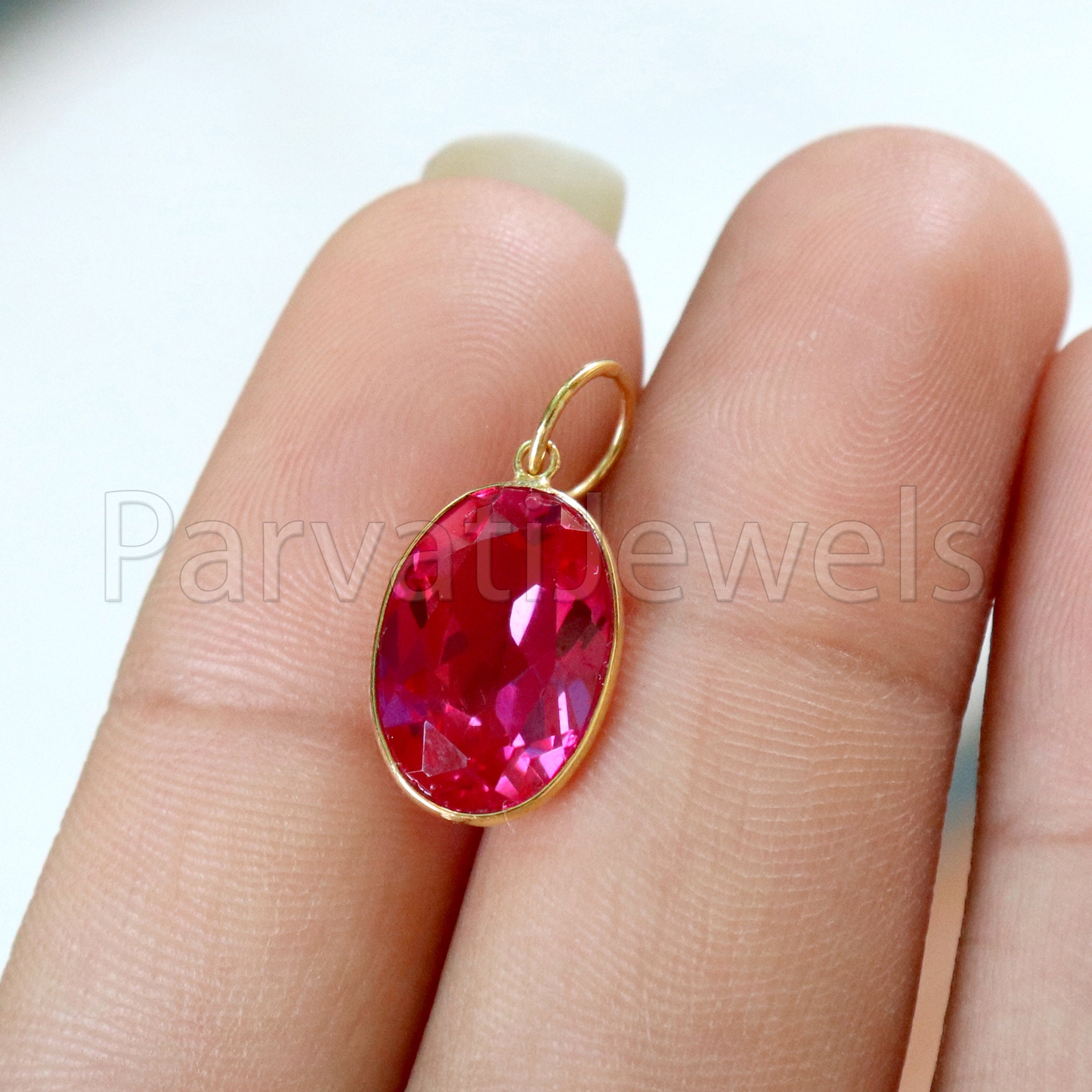 Pandora deals ruby necklace