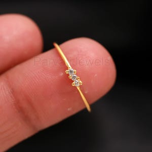 Natural Diamond Ring, Diamond Gold Ring, 14k Solid Gold Diamond Ring, Handmade Gold Ring, Diamond Engagement Ring, Wedding Diamond Ring,