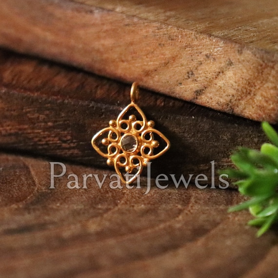Diamond sale charm pendant