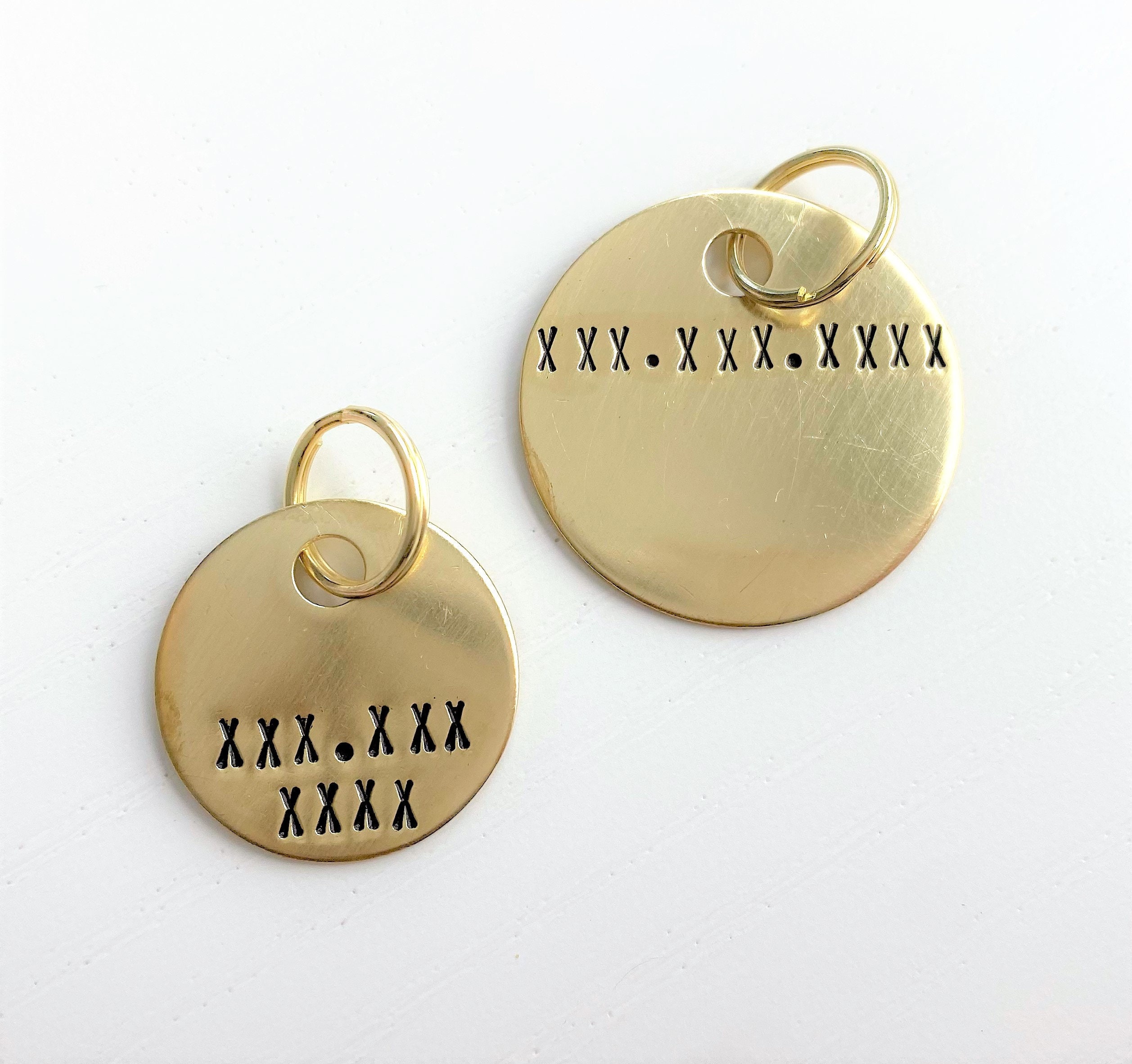 Custom Engraved Pet ID Tag – Personalized Dog Or Cat Tag, Aluminum, Easy To Read