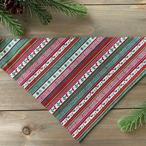 Christmas Dog Bandana, Over The Collar Bandana, Santa Dog, Cat Bandana, Pet Accessories, Holiday Gift For Pets, Slip On Bandana