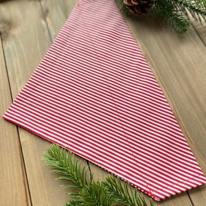 Strip Candy Cane Dog Bandana, Over The Collar Bandana, Christmas Dog, Cat Bandana, Pet Accessories, Holiday Gift For Pets, Slip On Bandana