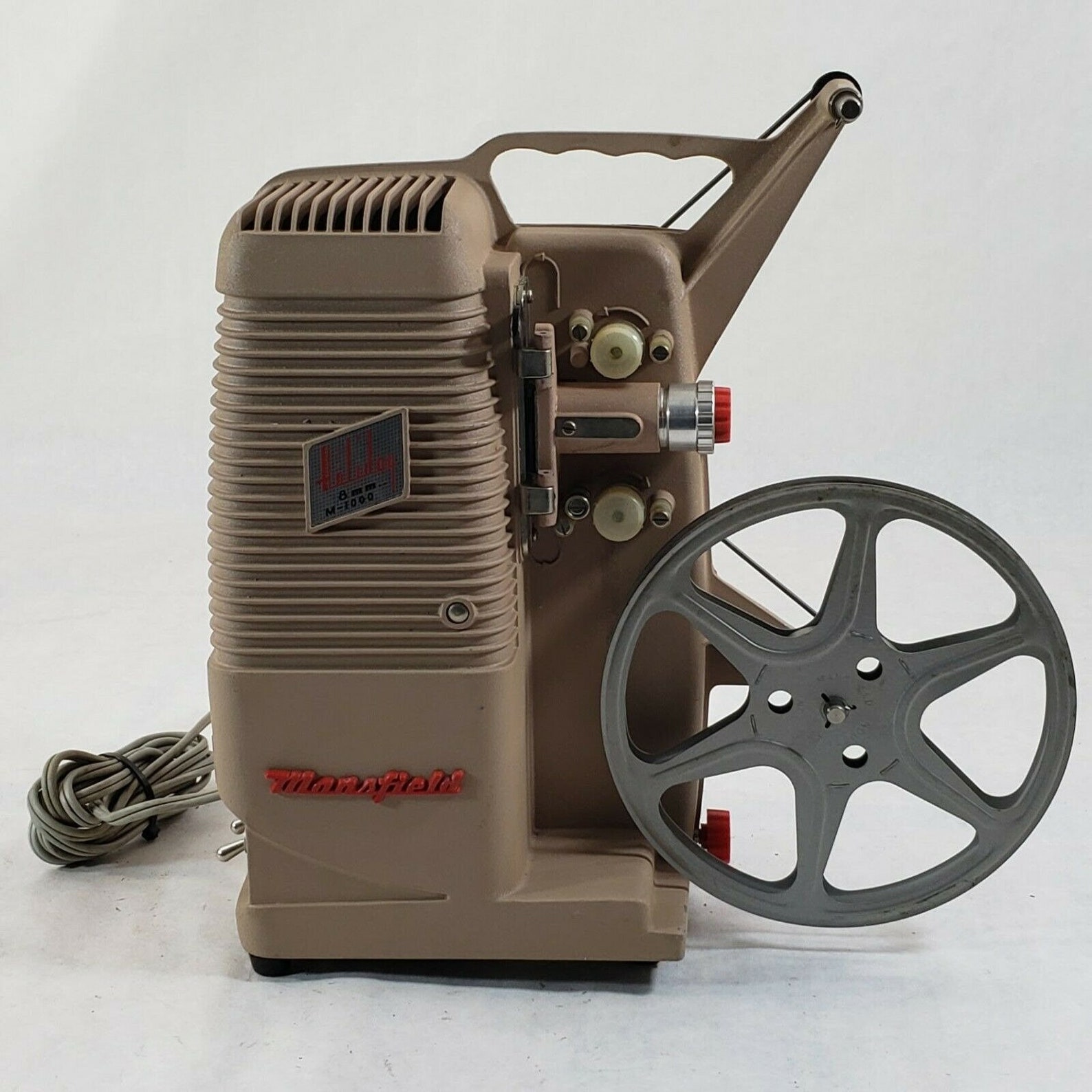 Mansfield Holiday M1000 8mm Movie Projector w Takeup Reel Etsy