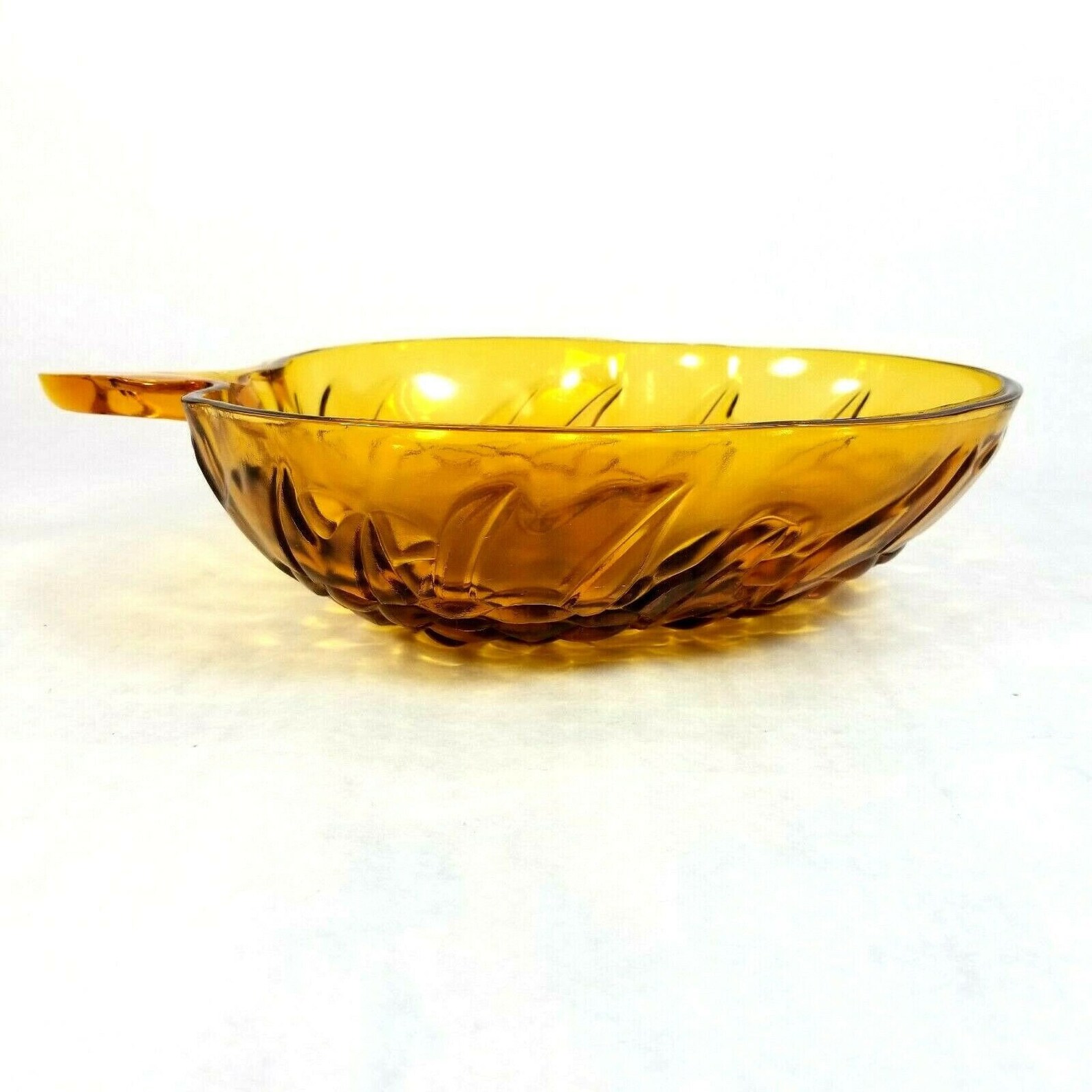 Indiana Glass Yellow Grape Cluster Serving Fruit Salad Bowl Etsy