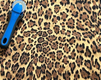 LEOPARD PRINT FABRIC - Timeless Treasures Skins Print Cotton Fabric by the yard - Quilting Print Fabrics - Animal Print Cotton Fabric