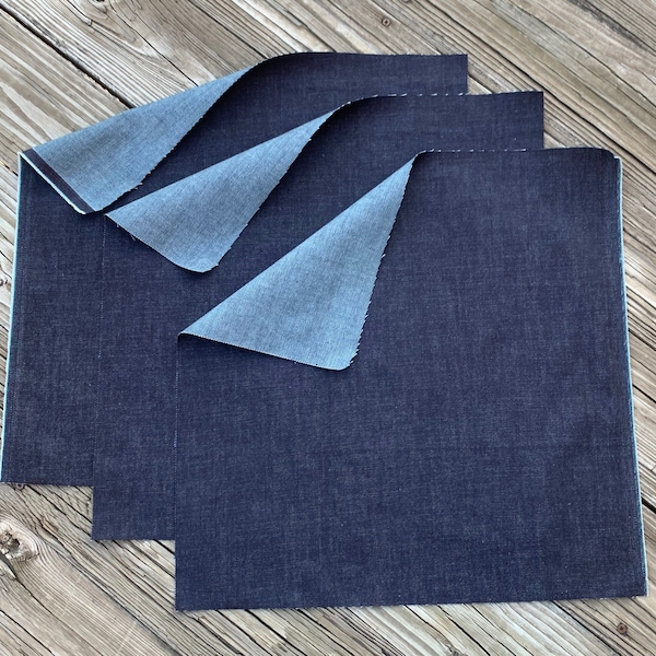 Denim Fabric - Denim fabric - Denim Craft Supply - Denim pieces - Denim squares