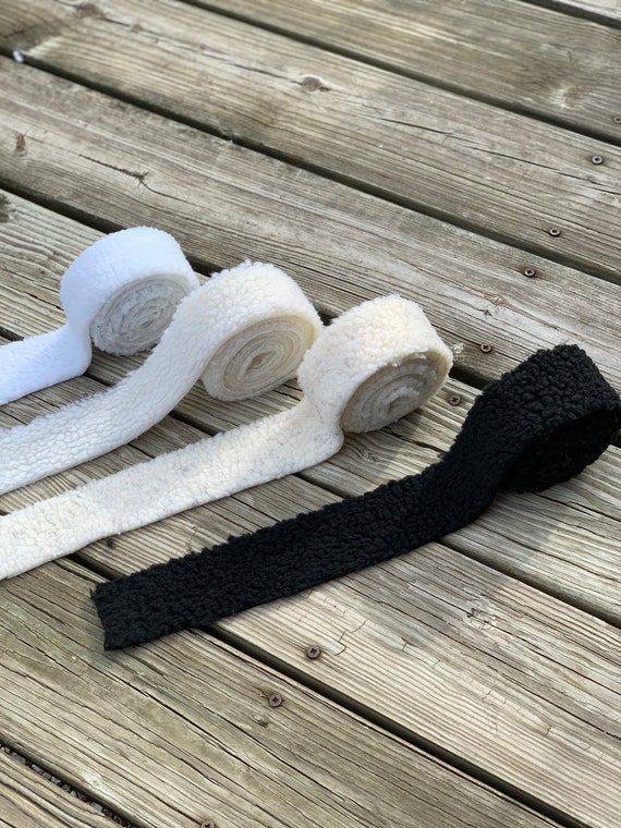 Sherpa Faux Fur Trim: Precut DIY Craft Supply
