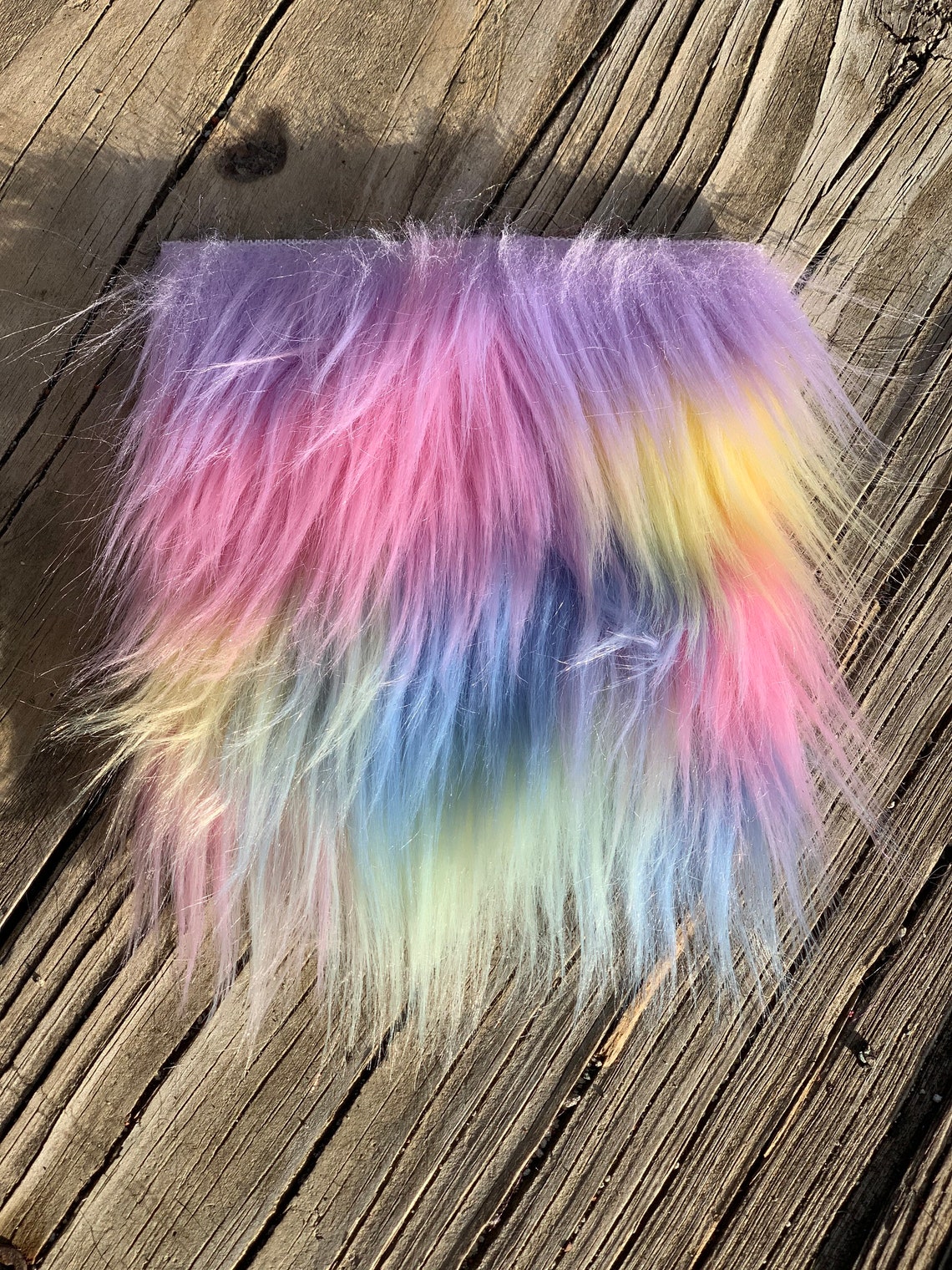 Colorful Faux Fur Fabric Squares 12x12 Fabric Squares Etsy