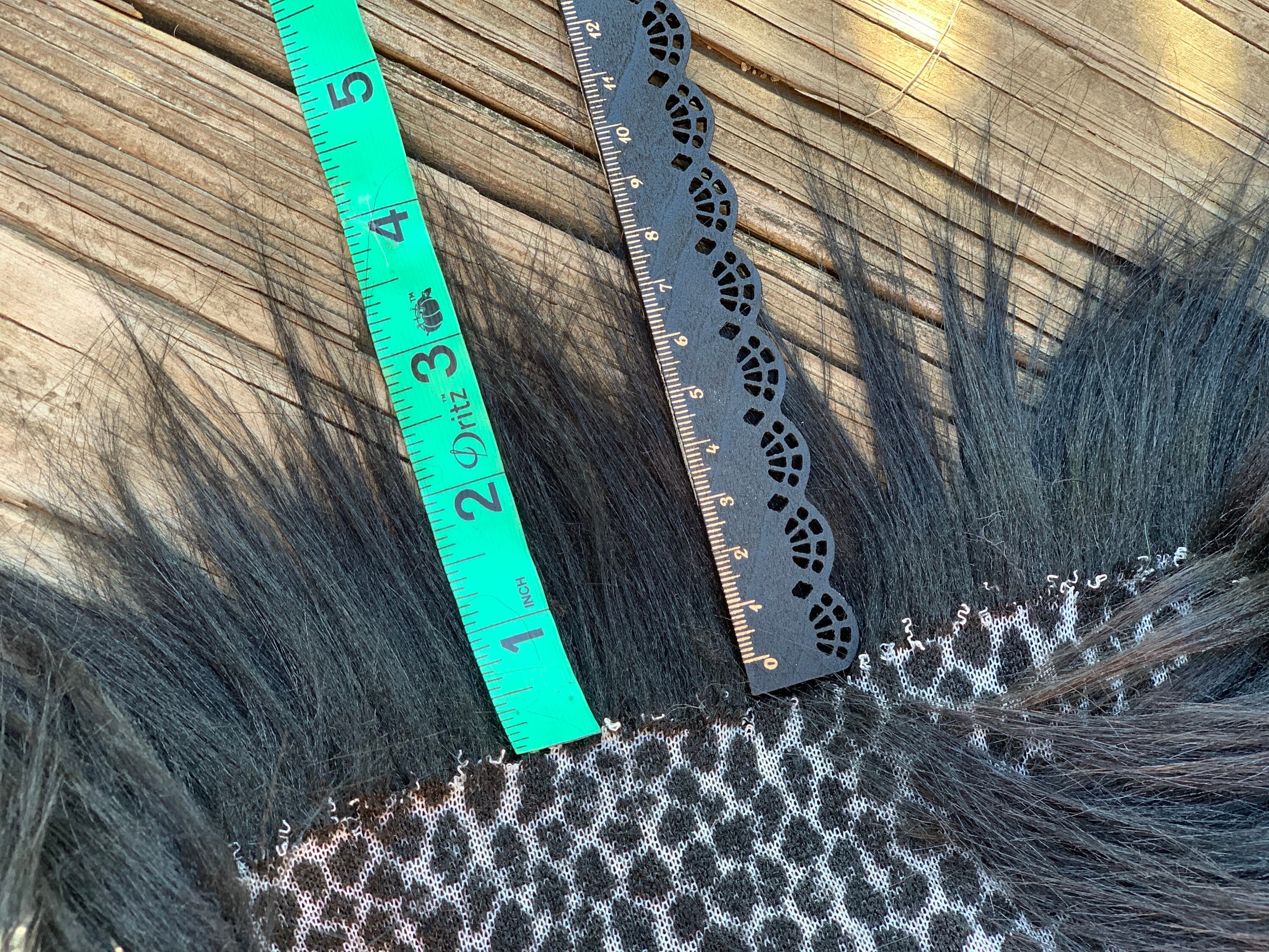 FAUX FUR FABRIC Squares - 4
