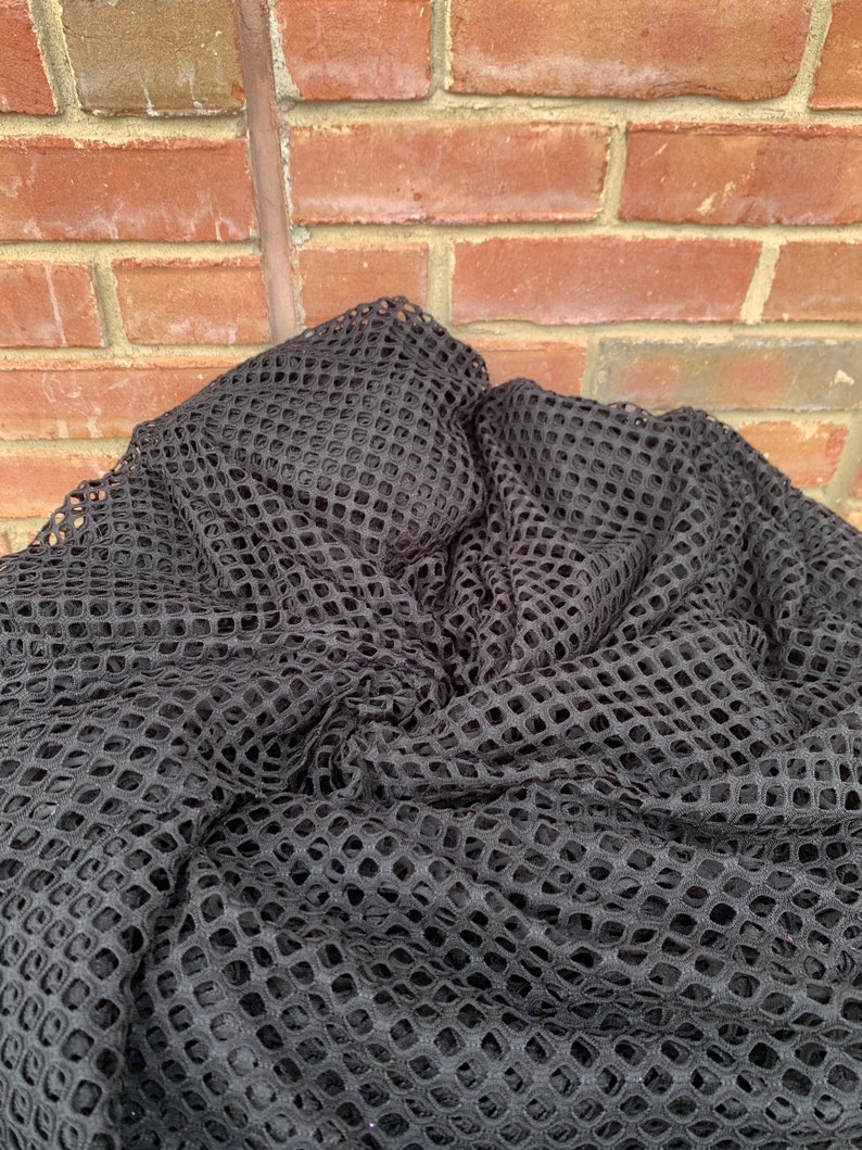 STRETCH MESH FABRIC Mesh Fabric by the Yard Cabaret Etsy