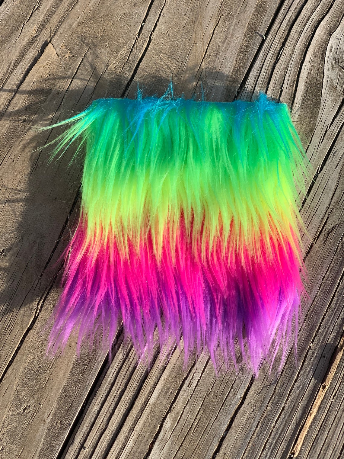 Colorful Faux Fur Fabric Squares 12x12 Fabric Squares Etsy