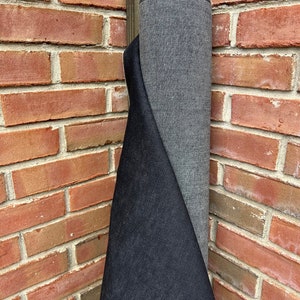 Dark Blue Denim Fabric: Medium Weight, Cut & Sew Craft Supply