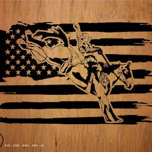 Horse svg, rodeo american flag, silhouette, horse clipart, cut file, cricut, png, dxf, svg,clipart