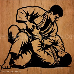 Jiujitsu svg, Jiu jitsu Grapling 2 svg, svg, png, cricut, dxf, clipart, for Commercial and Personal use