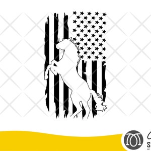 horse svg, american flag, horse clipart, horse png, horse cut file, cricut, dxf, png, svg