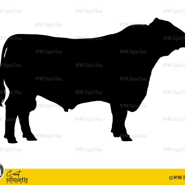Show Steer svg, cow svg, bull svg, livestock svg, svg, png, cricut, dxf, clipart, for Commercial and Personal use