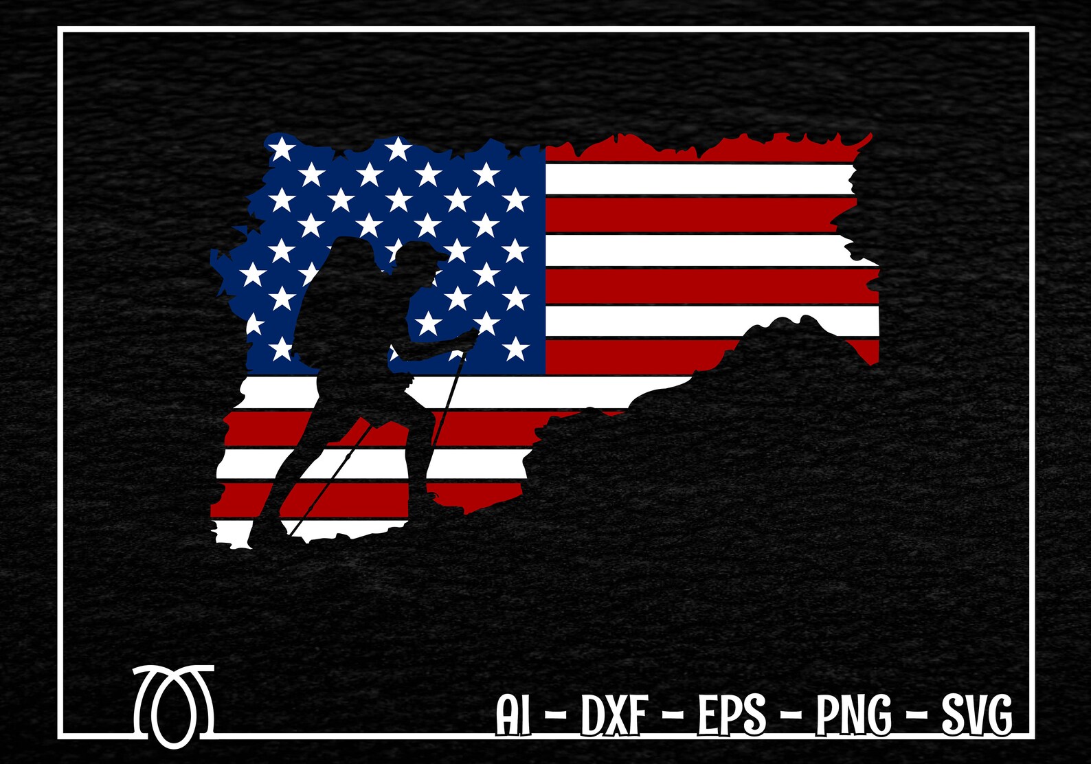 Download Hiking svg american flag hiker camping svg mountain svg | Etsy