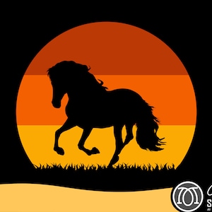 Horse Svg, silhouette, mustang svg, horse clipart, cut file, cricut, dxf, svg, png