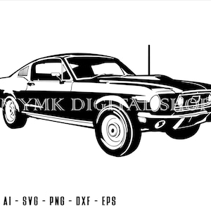 coche svg, coche clásico, svg, coches svg, clipart, cricut, coche deportivo svg, dxf, archivo svg