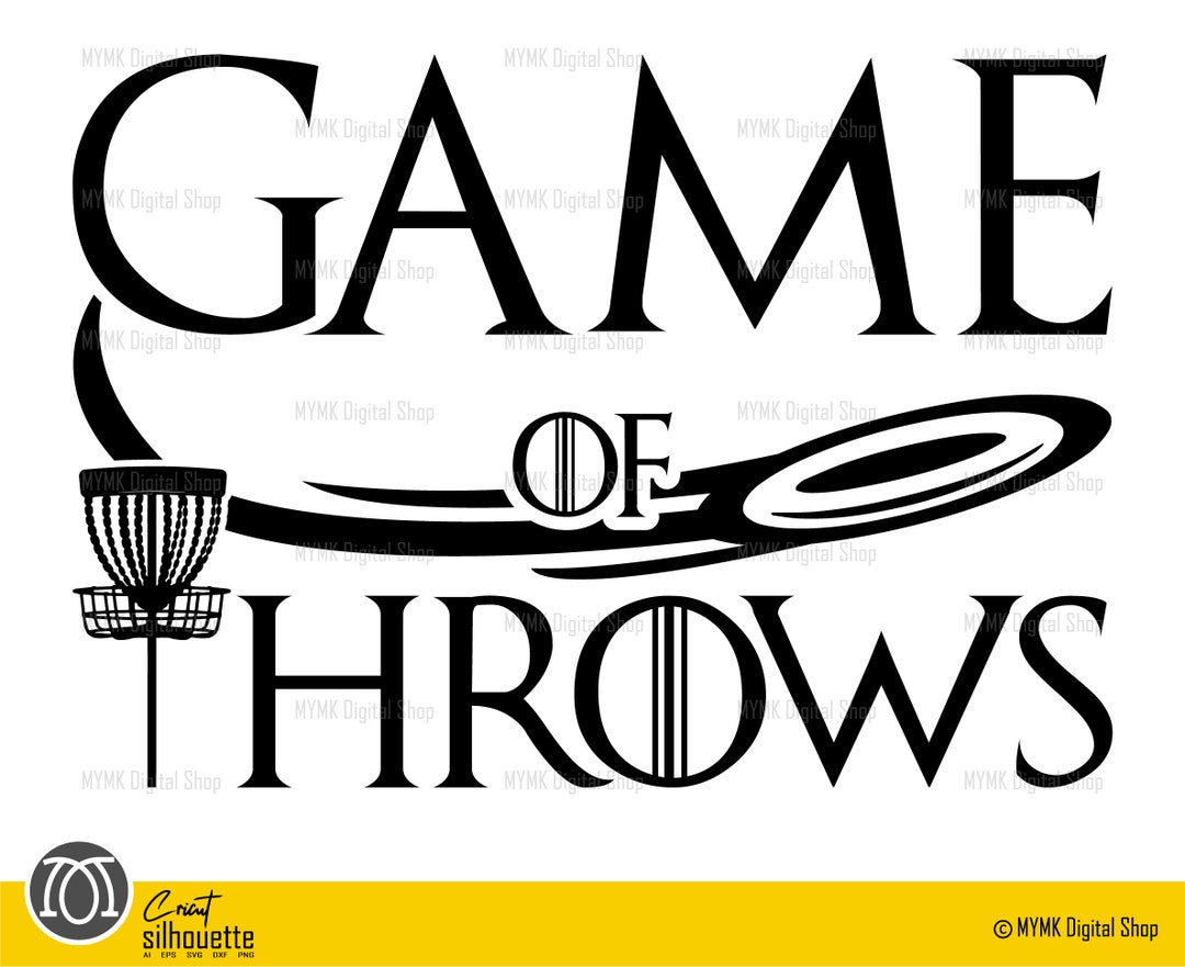 Disc Golf Svg, Game of Throws, Frisbee Golf, Disc, Frolf, Golf, Svg