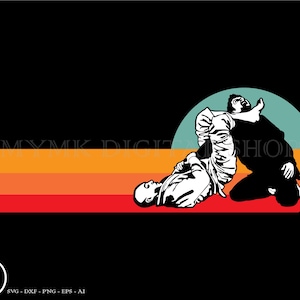 jiu jitsu svg, colorful, martial arts svg, karate svg, png, clipart, dxf, cut file, cricut, svg