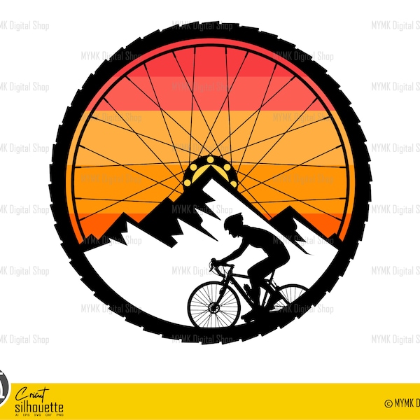 mtb svg, MTB, mountain bike svg, SILHOUETTE TIRE, cycling svg, bicycle svg, bike svg, biking svg, mountain biking svg, cyclist svg, svg