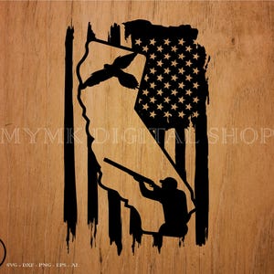 dove hunting svg, american flag hunter california, dove hunting, hunter svg, dove clipart, svg, png, dxf, cut file, cricut file