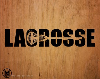 Lacrosse SVG, Lacrosse con palo SVG, SVG, PNG, Cricut, DXF, Clipart, para uso comercial y personal