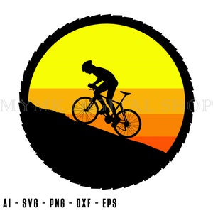 SILHOUETTE 3, Radfahren svg, Fahrrad svg, Fahrrad svg, Radsport svg, Mountainbike svg, Radfahrer svg, svg