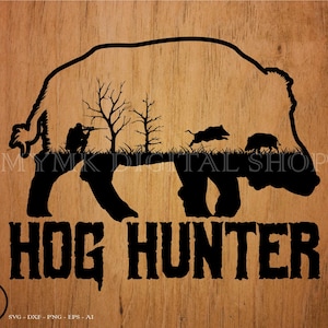 Schweine jagen svg, Schwein Jäger, jagen svg, Eber jagen svg, svg, png, cricut, dxf, clip art, für kommerziellen und persönlichen Gebrauch