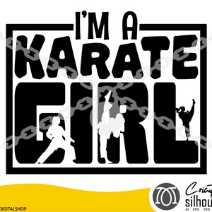 karate svg, taekwondo, martial arts svg, karate girl, svg, png, clipart, karate