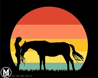 Pferd svg, Silhouette, Pferdeclipart, cut Datei, Cricut, png, dxf, svg,clipart