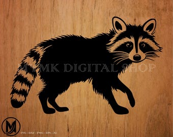 Raccoon svg, Trash Panda svg, svg, png, cricut, dxf, clipart, for Commercial and Personal use