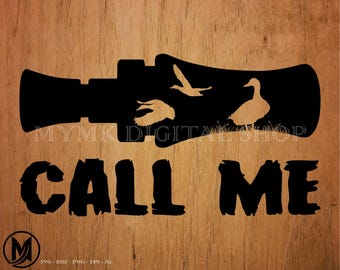 Duck Hunting svg, whistle call me, duck png, duck svg, hunting png, bird, duck, cut file, cricut