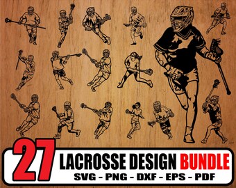 27 Lacrosse svg bundle, Lacrosse svg, vector, svg, png, dxf, eps, pdf, for Commercial and Personal use