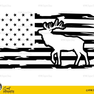 Deer hunting svg, Deer american flag, Dear Svg, png, clipart, svg, png, cricut ready