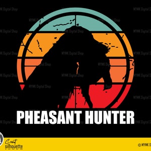 pheasant svg, dog, vintage, pheasant hunting svg, hunting svg, bird hunting svg, png, svg, cut file, dxf file, cricut