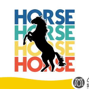 horse svg, mustang svg, horse clipart, png, cut file svg, cricut ready, dxf, png, svg